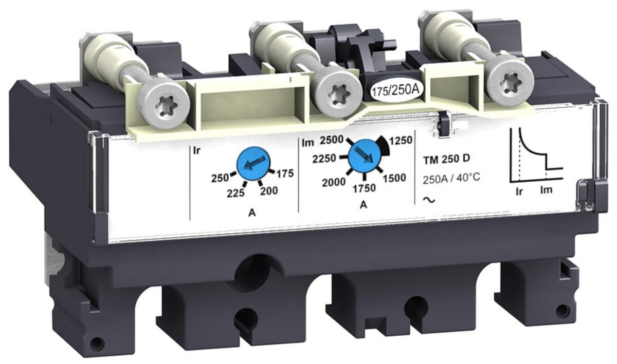 Utlösarblock för Compact NSX 3-pol - UTLÖSARE 3P TM100D LV429030