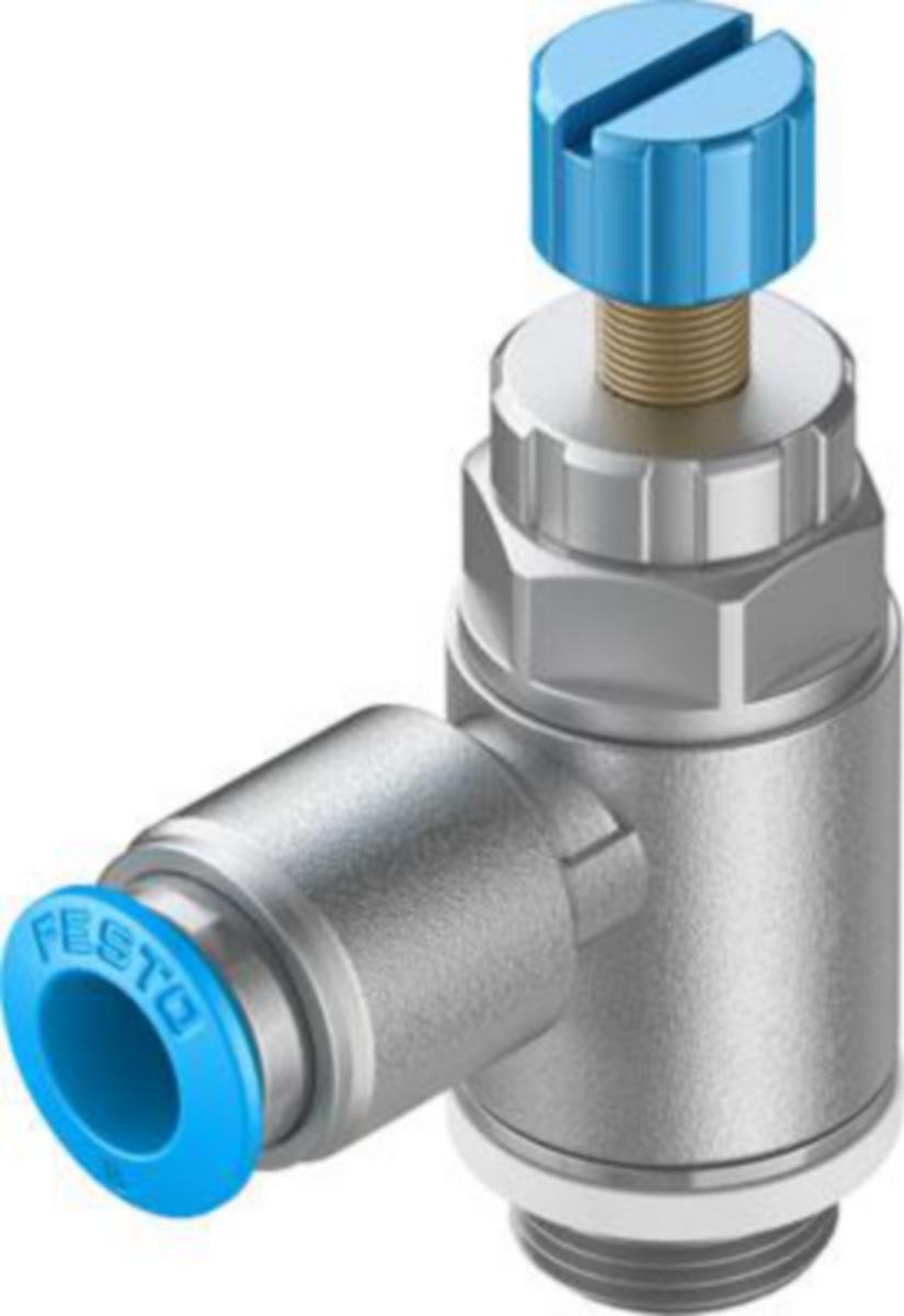 Strypbackventil Festo - GRLA - STRYPBACKVENTIL FESTO GRLA-1/4-QS-6-RS-D