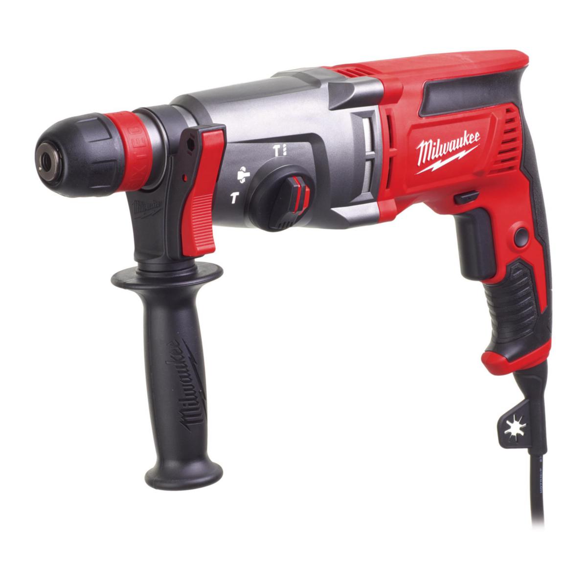 Kombihammare Milwaukee PH 26TX - KOMBIHAMMARE MILWAUKEE PH 26TX 800V 2.6KG 4M KABEL 2.4J VÄSKA