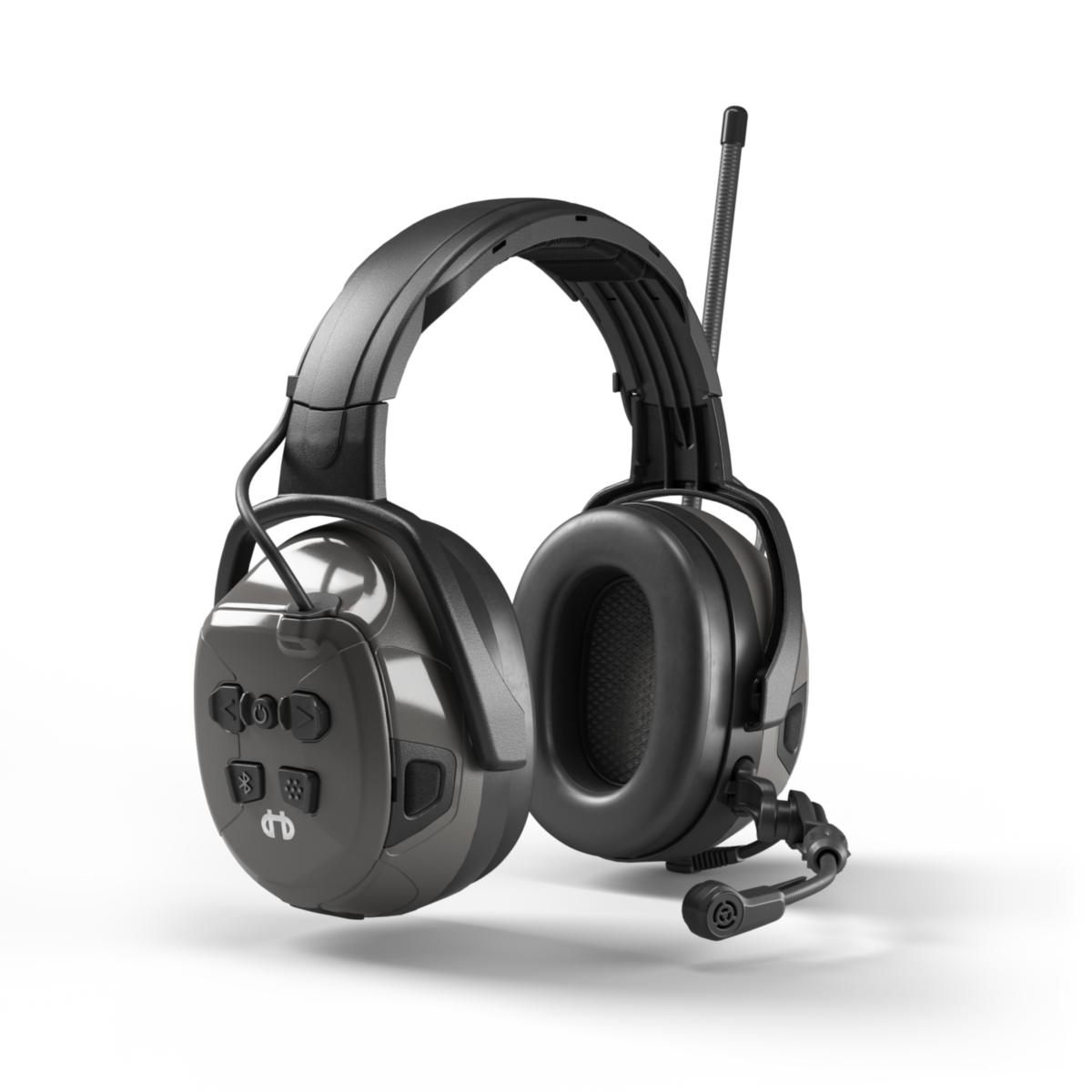 Hörselkåpa Hellberg Synergy DR Multi-Point - HÖRSELKÅPA HELLBERG SYNERGY DR HJÄSS MULTIP BLUET. RADIO MEDH