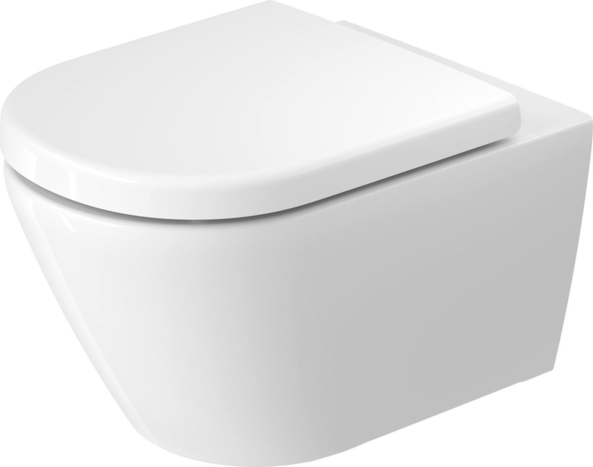 WC-skål D-Code, Duravit - DURAVIT WC-SKÅL D-CODE DOLD SPOLKANTSLÖS, VIT, EX SITS