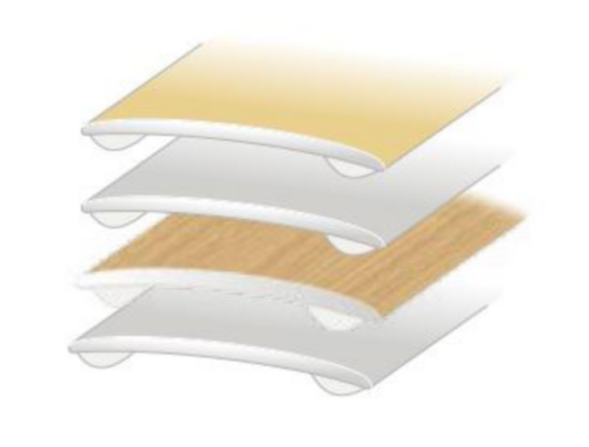 Skarvlist av strängpressad aluminium, självhäftande - SKARVLIST 13 SILVER SJÄLVHÄFTA 30X2000MM