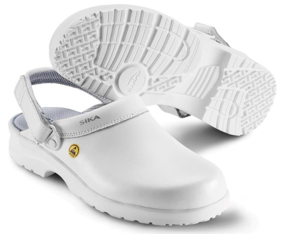 Yrkestoffel Sika 19467 Fusion Clog vit - YRKESTOFFEL SIKA 19467 FUSION CLOG VIT STL 35