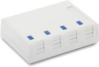 Uttagsbox Keystone Vit, Eurolan