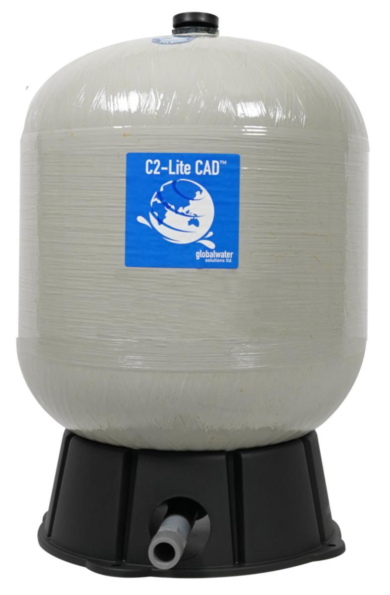 Membranhydrofor C2-lite  i glasfiber, Debe - 60 L MEMBRANHYDROFOR GLASFIBER DEBE, VERTIKAL