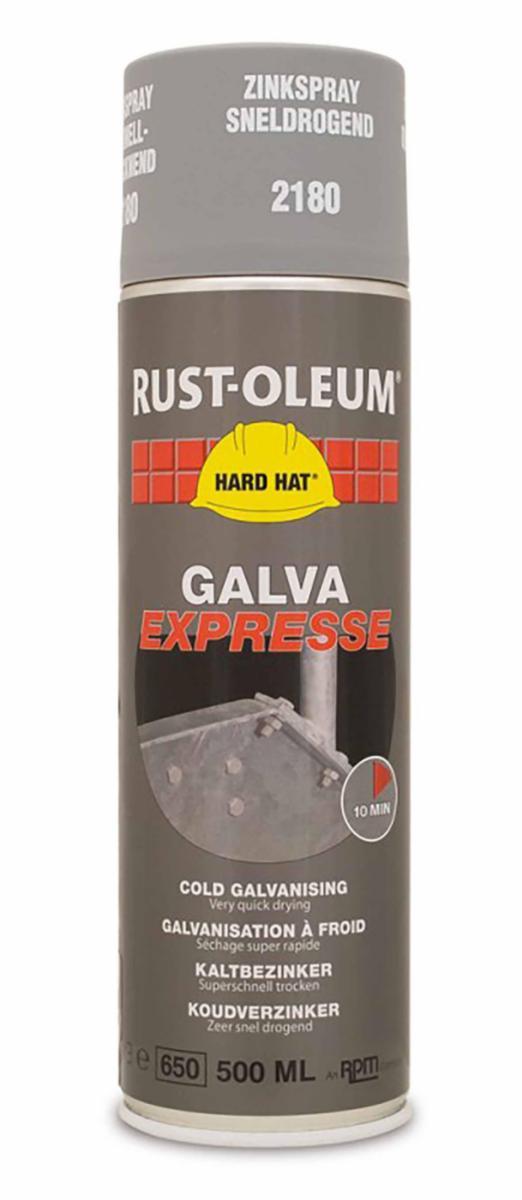 Rust Oleum Galva Expresse - ZINKFÄRG RUST OLEUM MATT GRÅ GALVA EXPRESSE 500 ML 2180-00