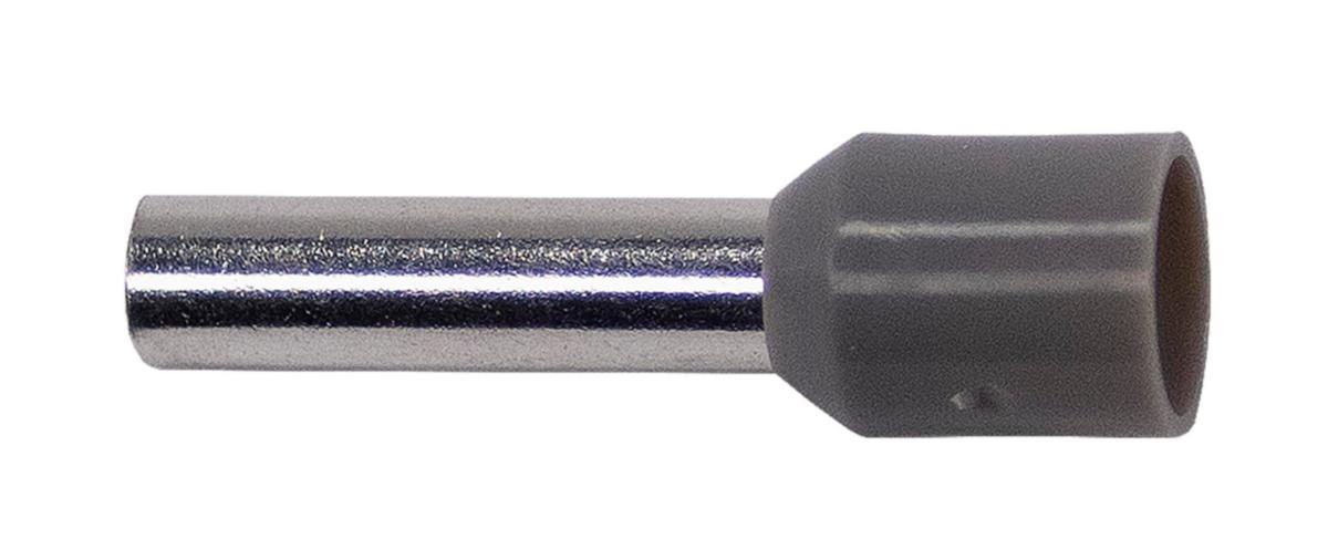 Ändhylsa isolerad 4 mm², L18 - ÄNDHYLSA ISOLERAD 4MM² L18 A4-18ET. MOQ = 200 STYCKEN