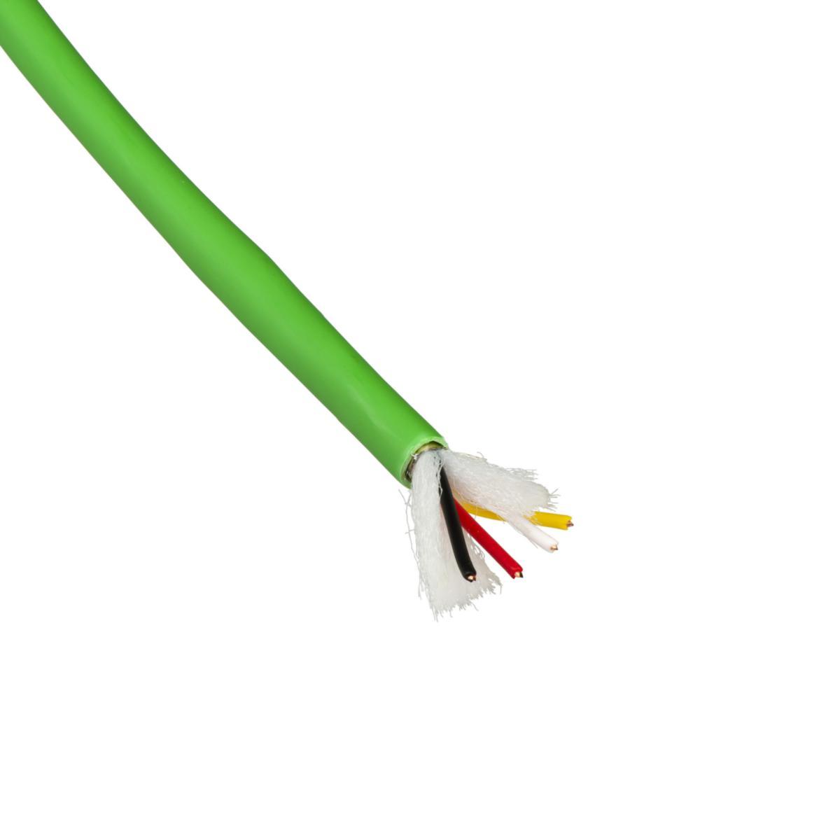 Bus-kabel EIB/KNX halogenfri, Schneider electric - J-H(ST)H 2X2X0,8 FRNC GN R100 BUS-KABEL FÖR KNX SYSTEM