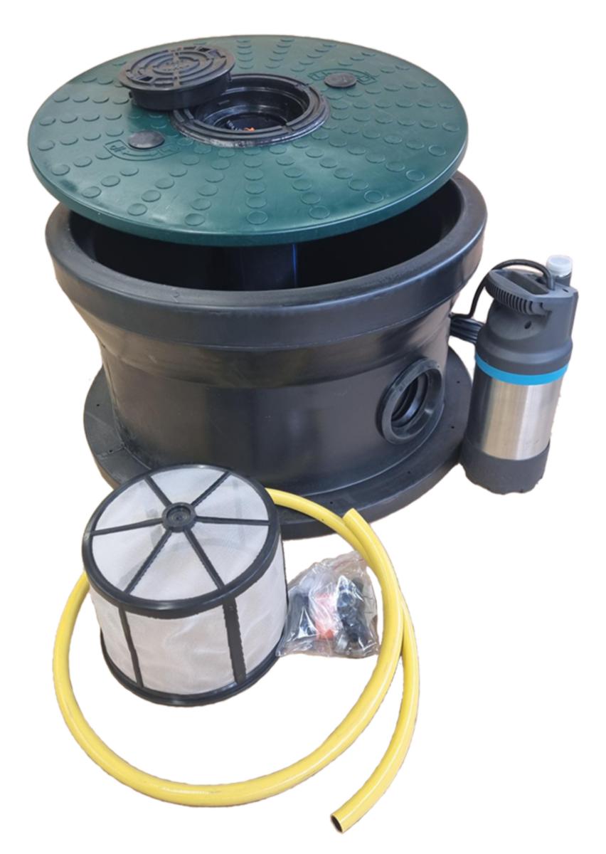 Kompletteringspaket  STD regnvattentank, Cipax - CPX BEVATTNINGSKIT STD 66L/MIN MAX PUMPHÖJD 20M. CIPAX