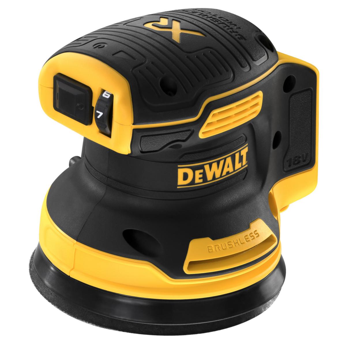 Excenterslipmaskin DEWALT DCW210N SOLO - EXCENTERSLIP DEWALT DCW210N 18V. 125MM. SOLO