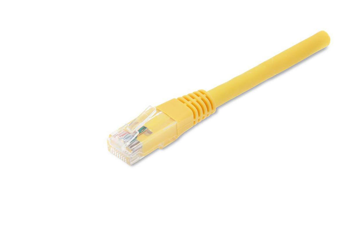 Patchkablage oskärmat Cat6 UTP Korsad Gul, Eurolan - KABL UTP C6 LSZH GUL KORS 15M 21D-U6-10YLX