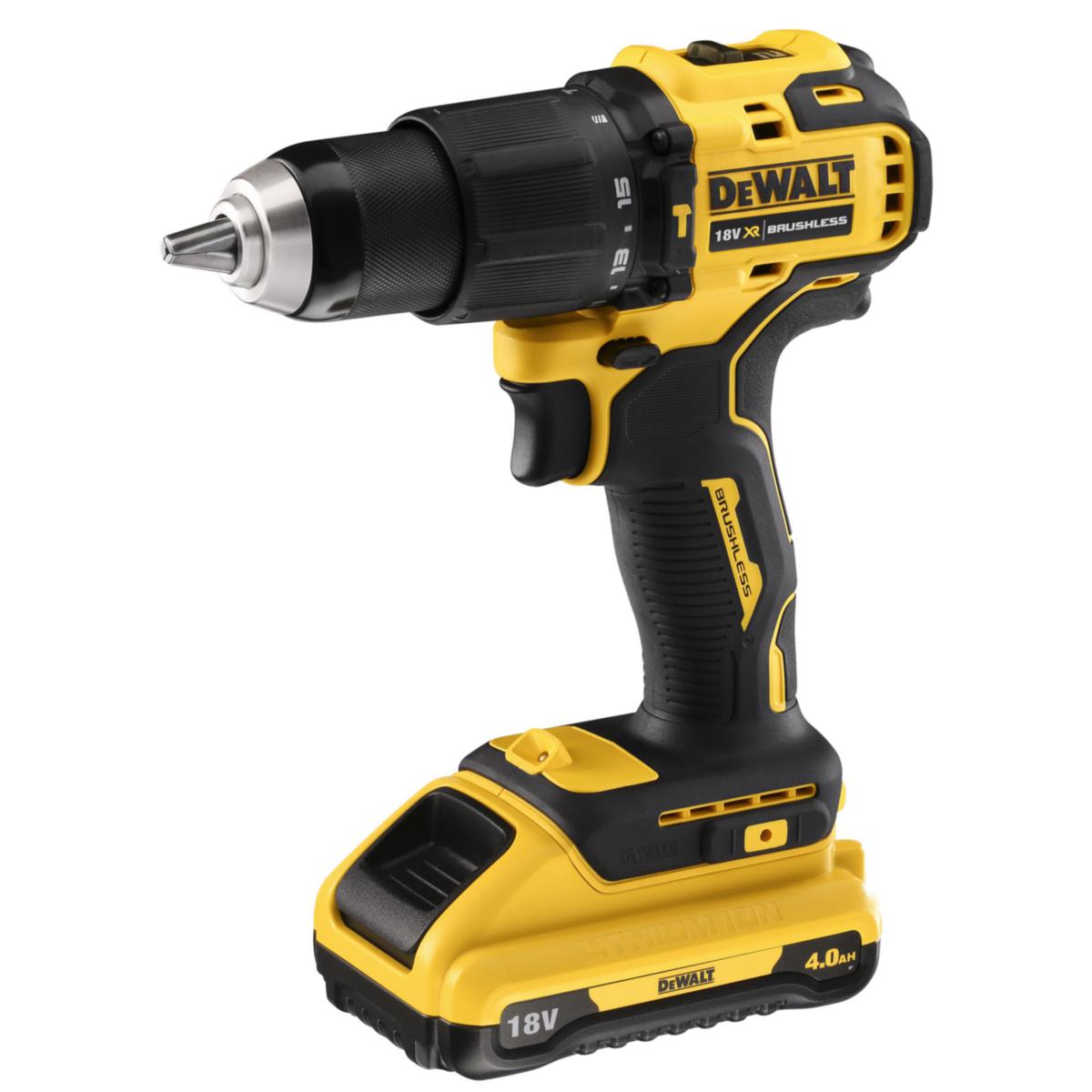 Borr-/skruvdragare m slag DEWALT DCD709D2T - BORRSKRUVDRAGARE DEWALT DCD709D2T 2X2AH. TSTAK