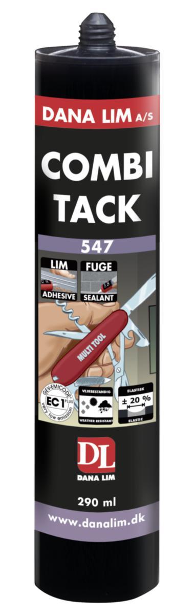 Lim & Fogmassa Dana 547 - LIM & FOGMASSA DANA 547 COMBI TACK SVART 290ML