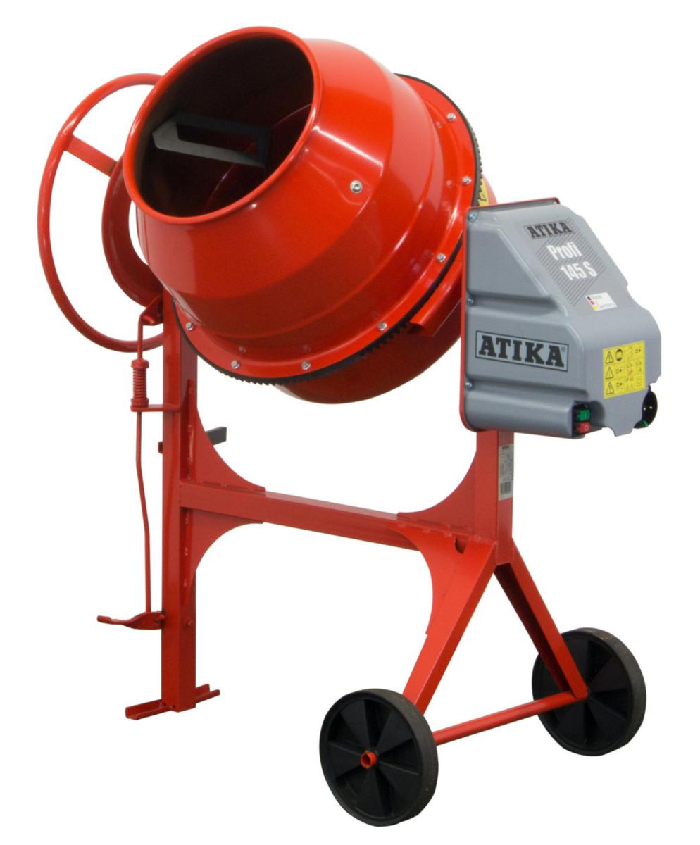 Betongblandare Atika Profi 145-S - BETONGBLANDARE ATIKA PROFI 145-S 1-FAS 700W MED BROMS