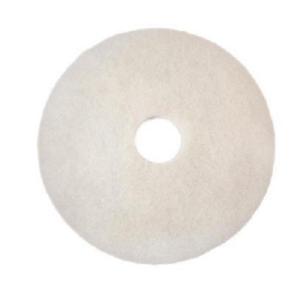 Golvvårdsrondell 3M Basic Vit - GOLVVÅRDSRONDELL 3M 13" BASIC VIT