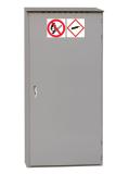 Gas-/gasolskåp för utomhusbruk