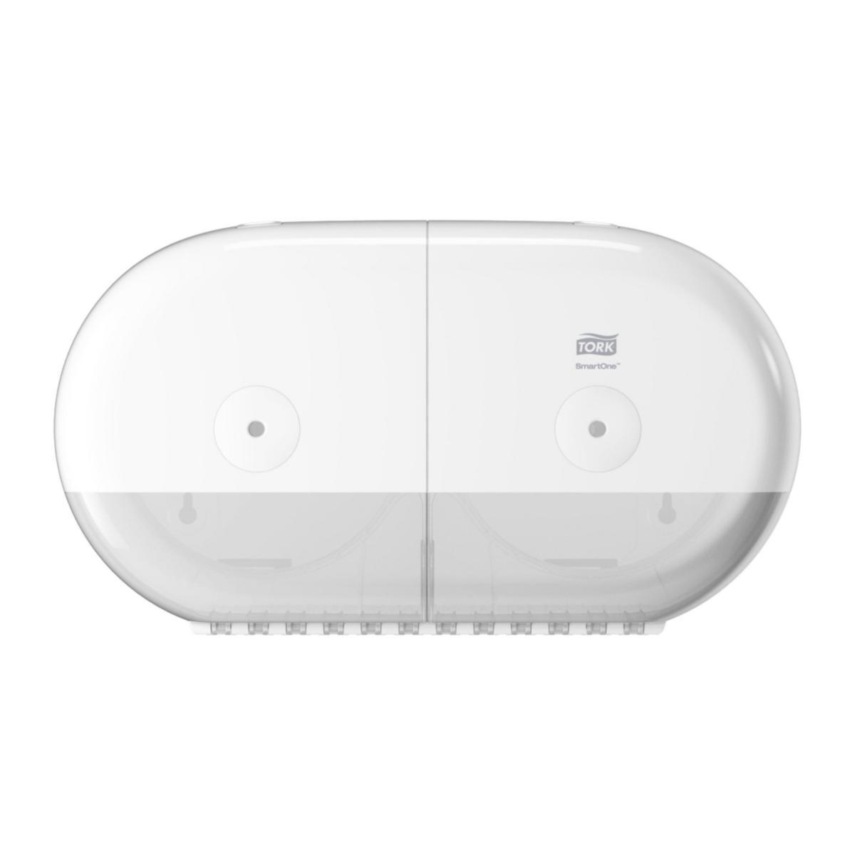 Dispenser Tork Toilet T9 MTwin Mini - TORK DISPENSER SMARTONE MINI TWIN T9 VIT 682000