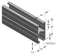 Skena EF Stex 45/90, MEFA