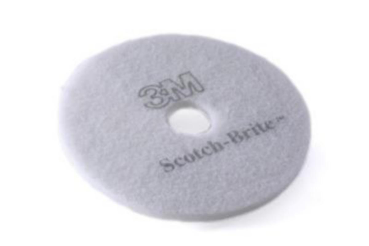 Golvvårdsrondell 3M Scotch-Brite™ Vit - GOLVVÅRDSRONDELL 3M 20" SCOTCH BRITE VIT