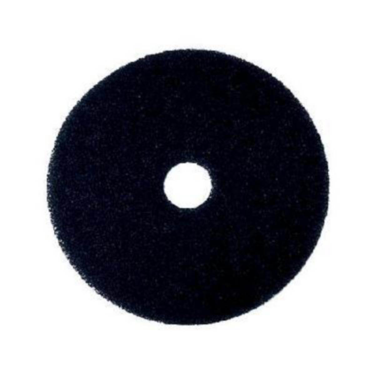 Golvvårdsrondell 3M Scotch-Brite™ Svart - GOLVVÅRDSRONDELL 3M 10" SCOTCH BRITE SVART