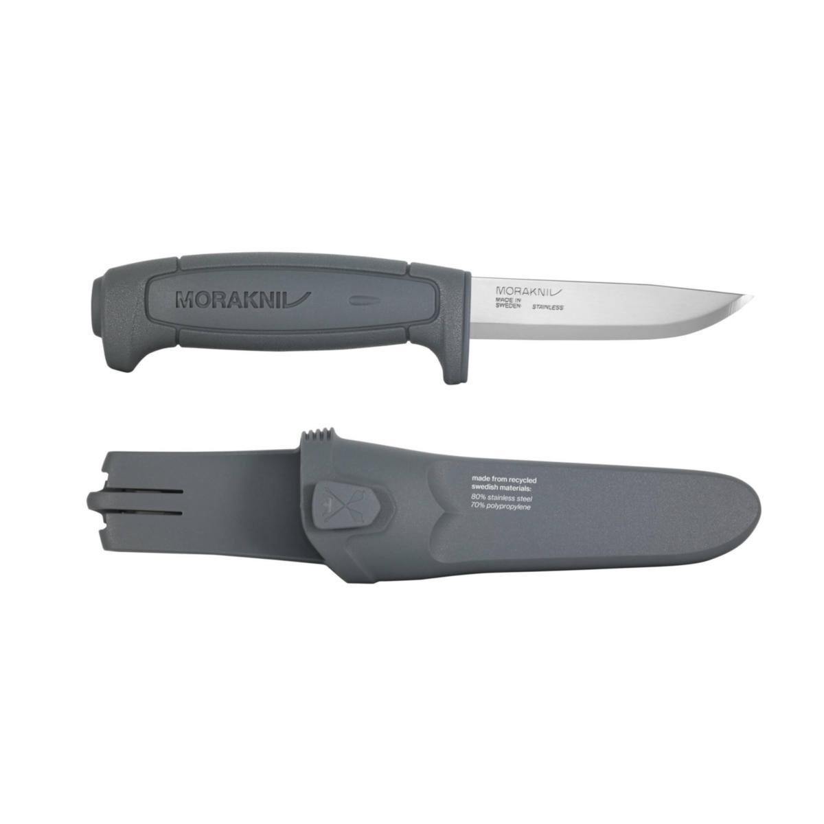 Allroundkniv, Morakniv Basic 546 SE (S) - SLIDKNIV MORAKNIV BASIC 546 SE ROSTFRITT STÅL GRÅ