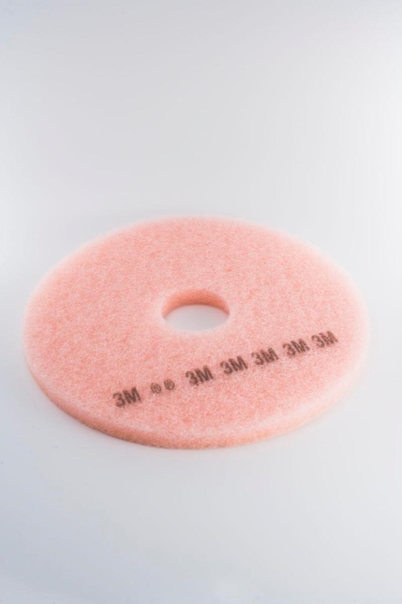 Golvvårdsrondell 3M Scotch-Brite™ Rosa High Speed - GOLVVÅRDSRONDELL 3M 17" ROSA SB HIGH SPEED