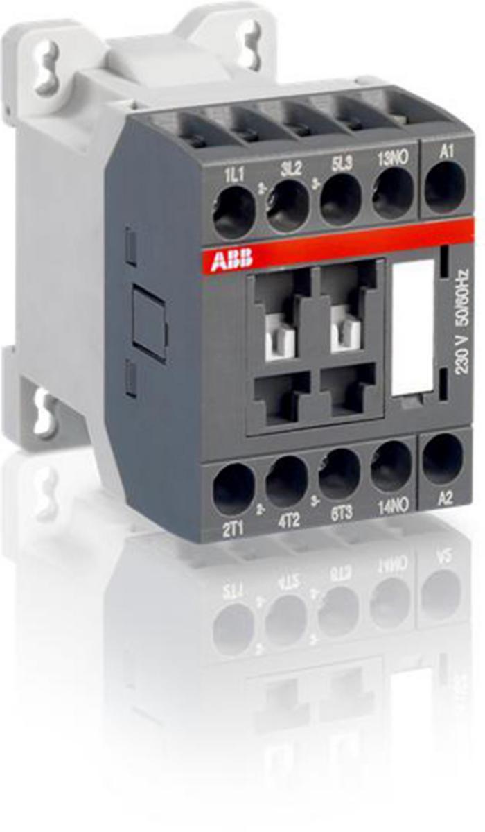 Kontaktor AS/ ASL 09-16 - KONTAKTOR 9A 3-P+1SL 24VAC AS09-30-10-20