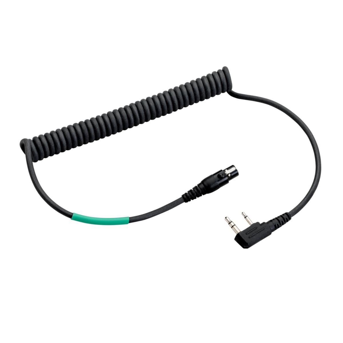 Kablar FLX2 till 3M Peltor hörselkåpor - KABEL KENWOOD 2-PIN 3M PELTOR FLX2