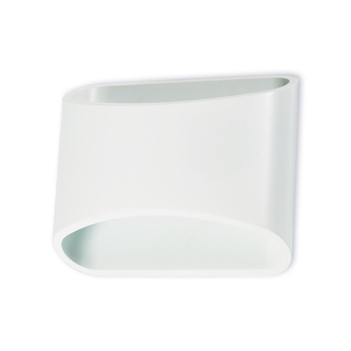Väggarmatur LED Luxova - ARM 8W/830 VIT VÄGG DIM LX8170D/3K
