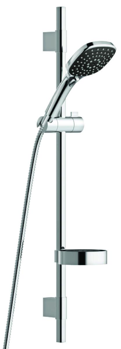 Duschset Siljan, FMM - FMM SILJAN DUSCHSET 3S KROM 3-STRÅLIG HANDDUSCH, 8370-3900