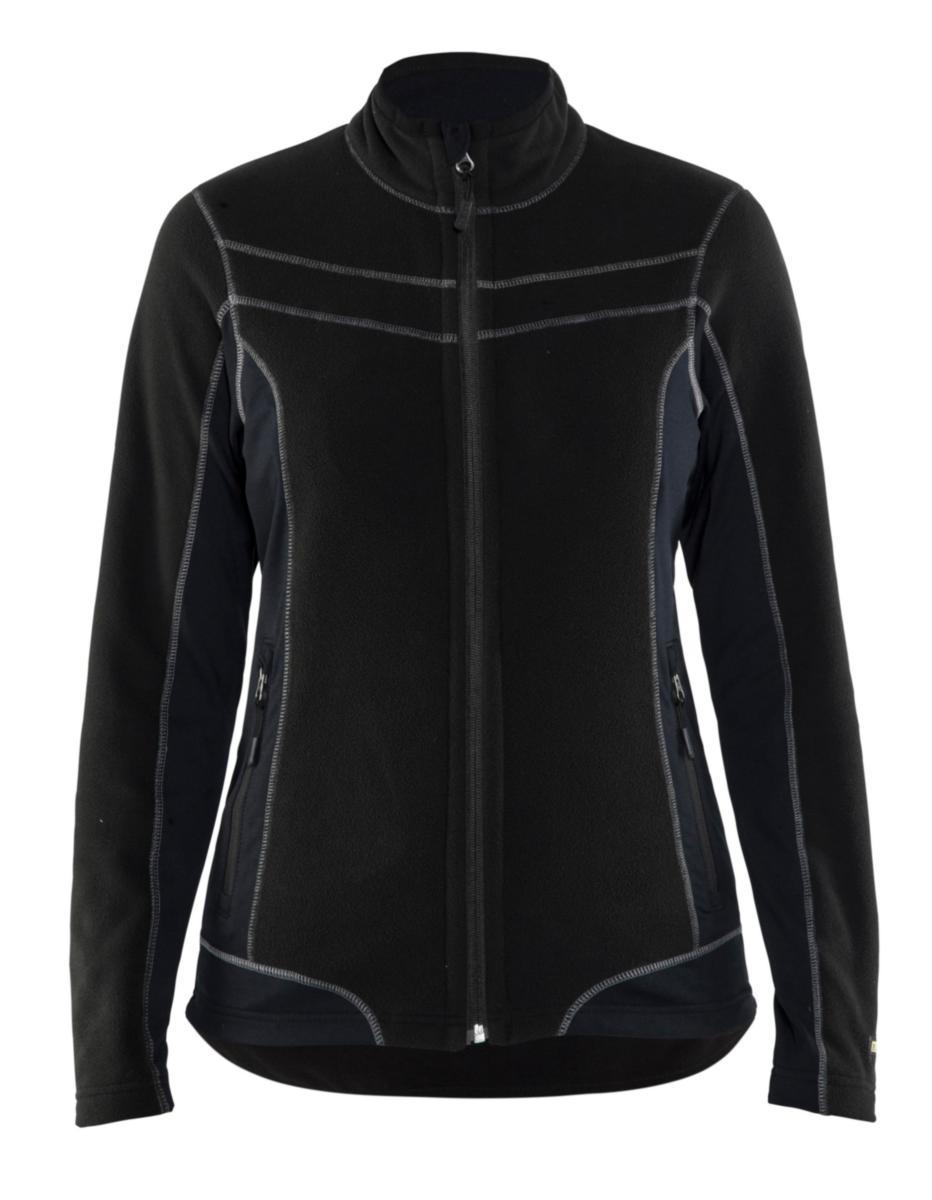 Fleecejacka Blåkläder 4924-1010 Dam - FLEECEJACKA BLK 4924-1010 SVAR DAM STL XS