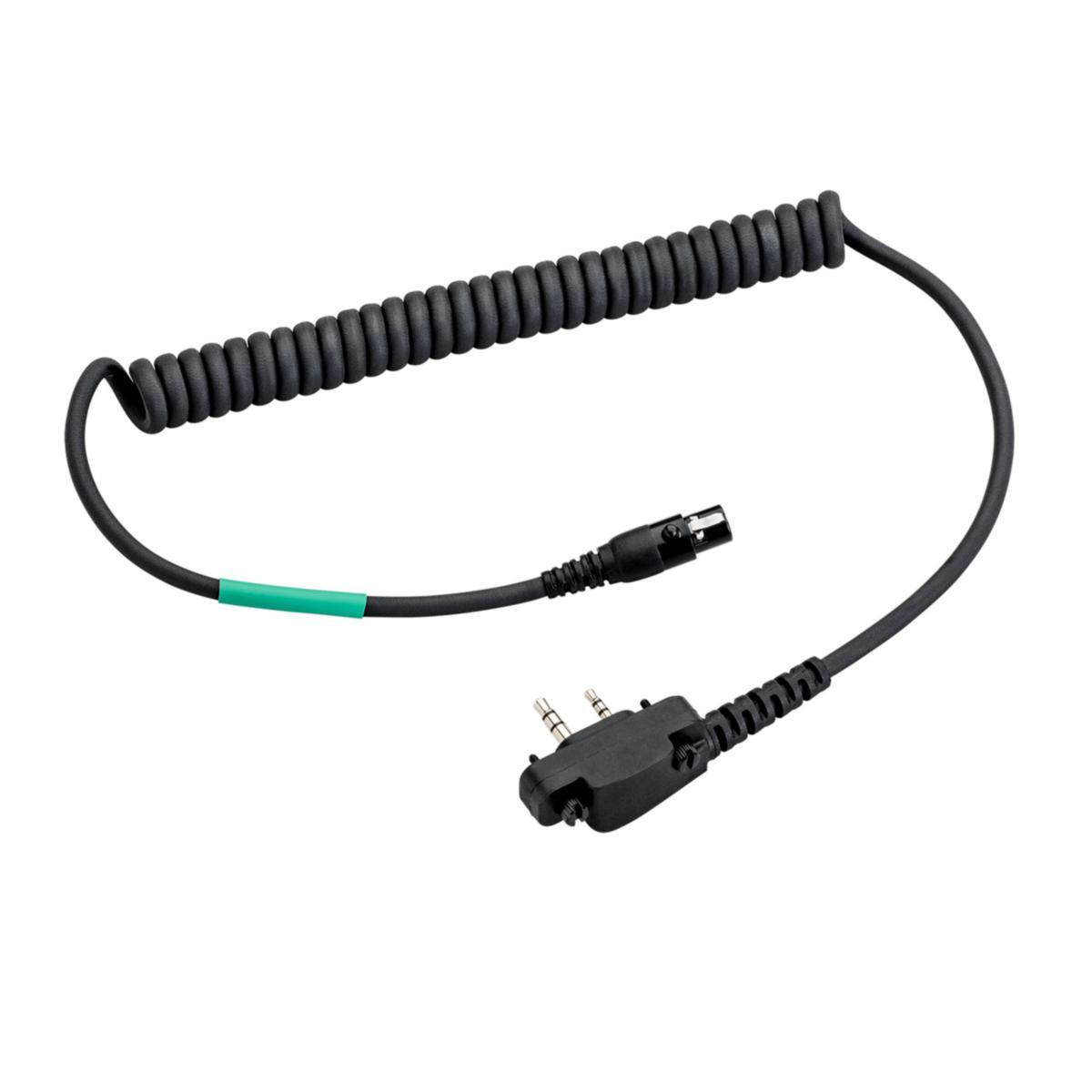 Kablar FLX2 till 3M Peltor hörselkåpor - KABEL FLX2 3M PELTOR ICOM F34/F44 FLX2-64