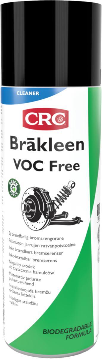 Avfettningsmedel CRC Brakleen VOC-free - AVFETTNINGSMEDEL CRC BRAKLEEN VOC FREE 400 ML