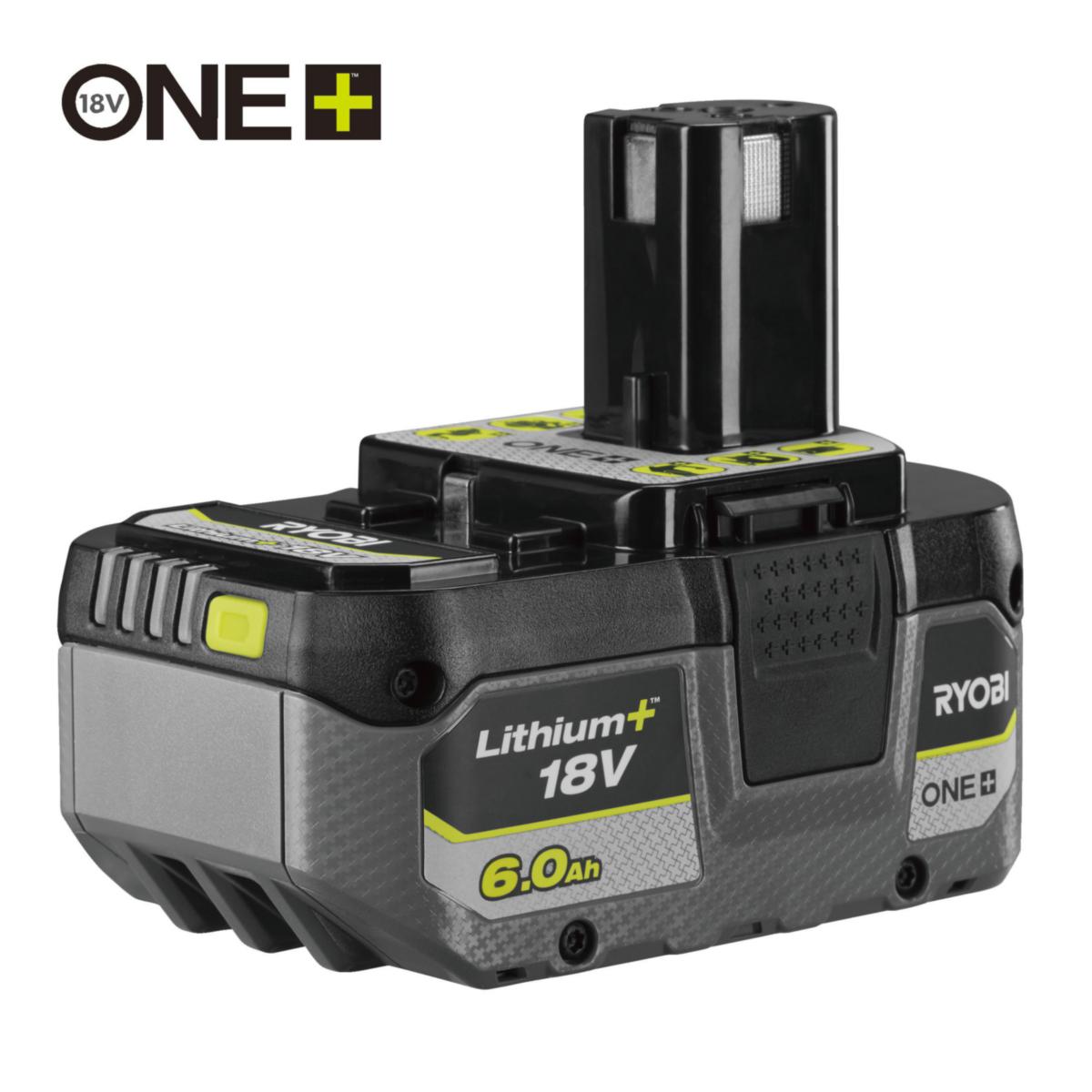 Batteri RYOBI One+ RB1860X 18V 1x6,0Ah - BATTERI RYOBI ONE+ RB1860X 18V 1X6,0AH