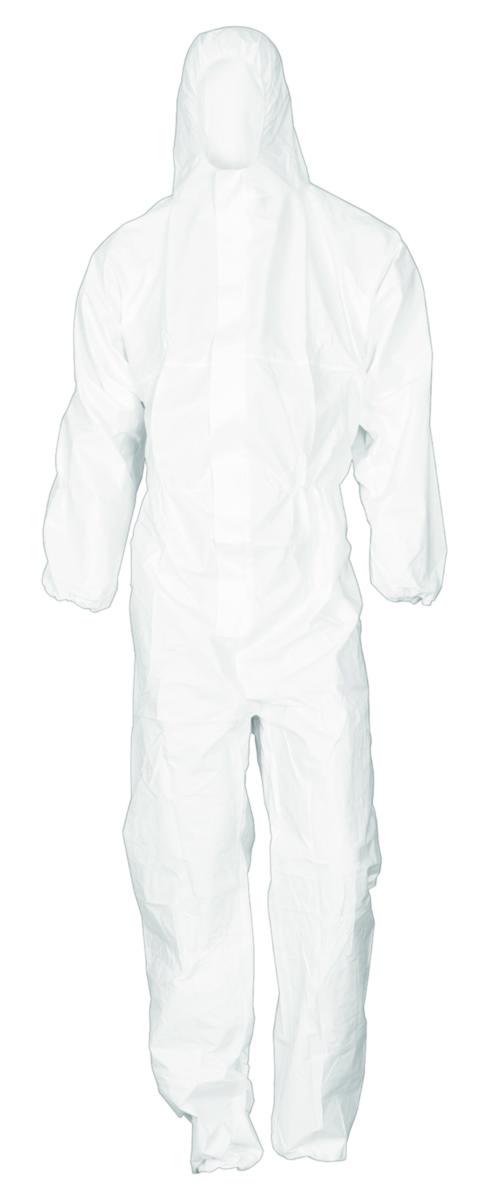 Korttidsoverall Activewear 100 - KORTTIDSOVERALL AW 100 VIT HUVA KAT 3 TYP 5.6 STL XL