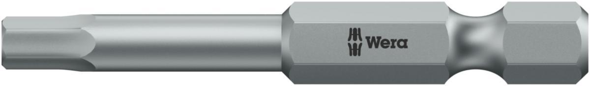 Bits Wera 840/4 Z BO insex med hål - BITS WERA 840/4 Z BO SW2.5 LÄNGD 89MM