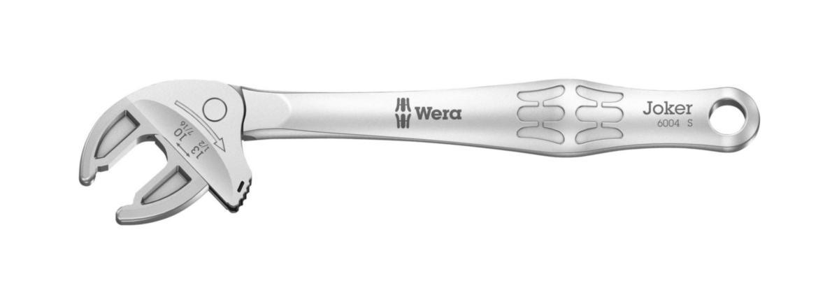 U-nyckel Wera Joker 6004 - U-NYCKEL WERA JOKER 6004 S JUSTERBAR 10-13MM