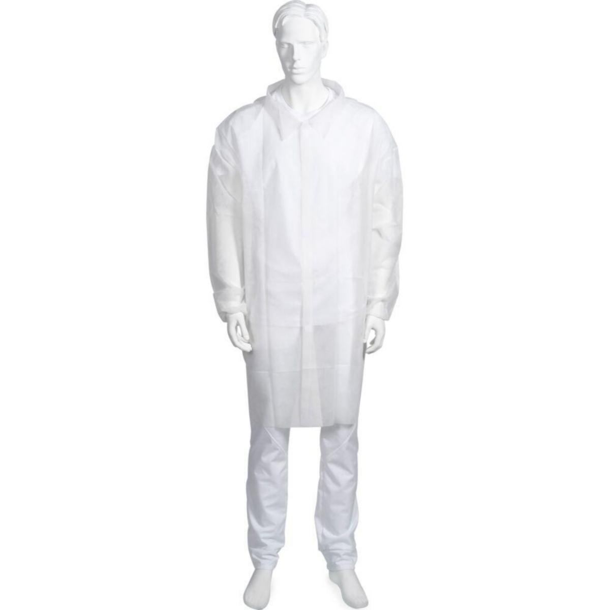 Besöksjacka Abena Classic - BESÖKSJACKA/ROCK ABENA CLASSIC KARDBORRE 105X74CM VIT L/XL