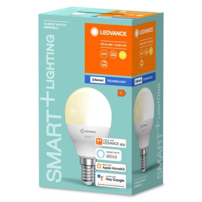 LED-LAMPA KLOT (40) E14 DIM 827 MATT CL P OSRAM SMART+ BT
