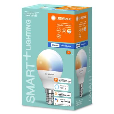 LED-LAMPA KLOT (40) E14 DIM TW 2700-6500K MATT CL P SMART+ BT