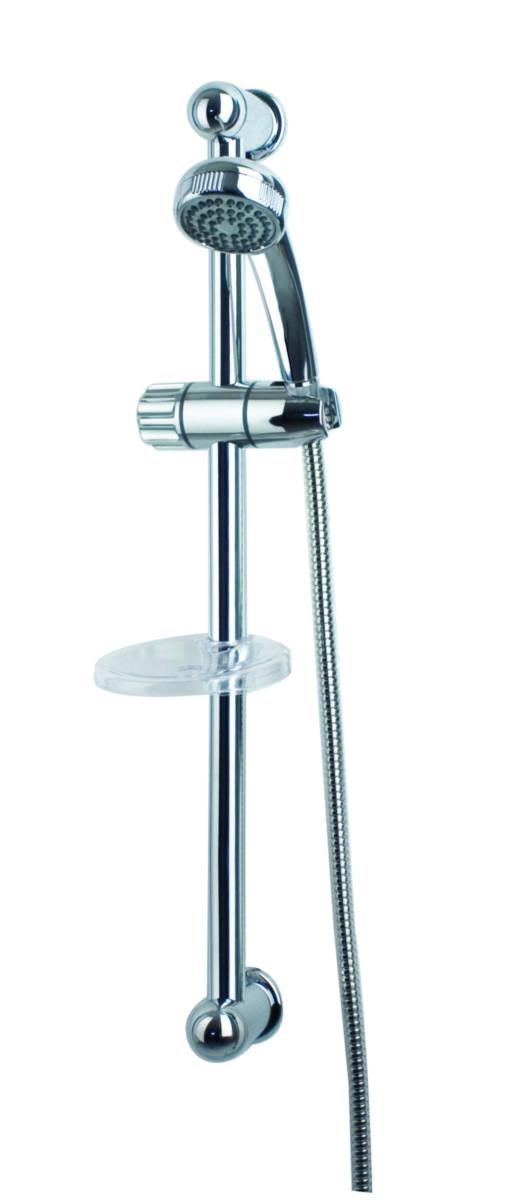 Duschset EasySpray, Arrow - DUSCHSET EASY SPRAY ARROW KROM FLEXIBELT MAX 735MM C/C