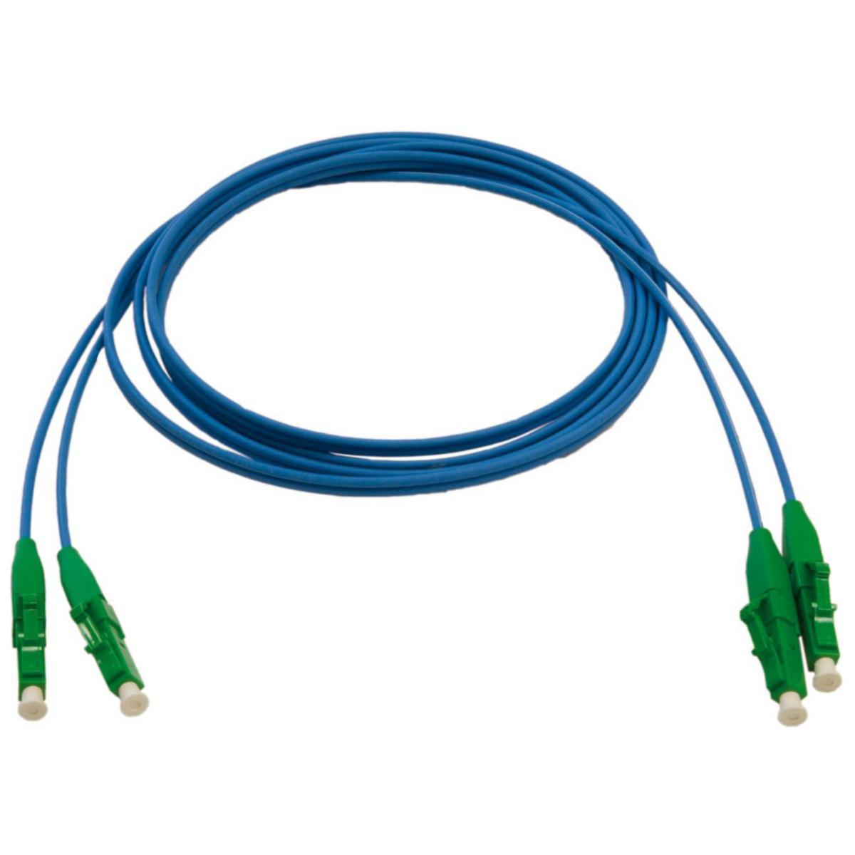 Fiberkablage SM Duplex LC/APC-LC/APC OS2 9/125 - PATCH 2xLC/APC-LC/APC SM 1m 