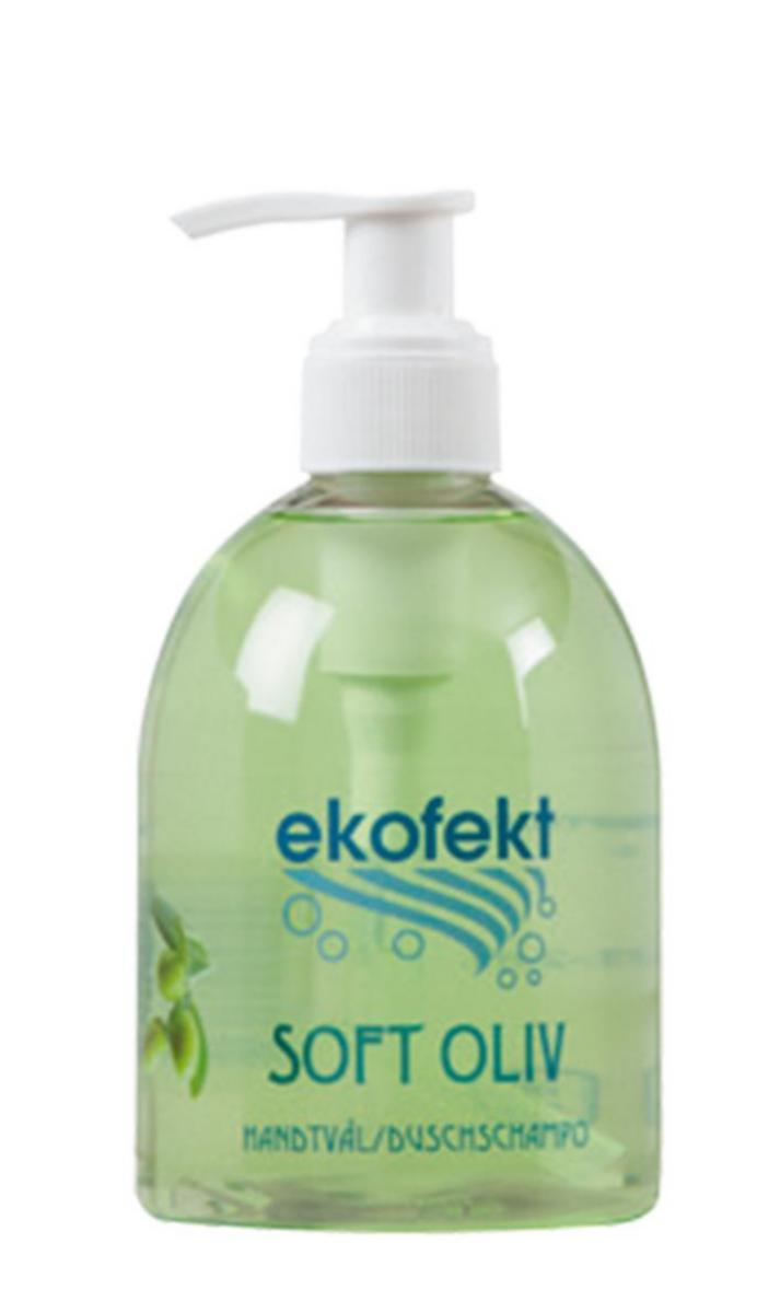 Hand och Duschtvål Soft Oliv Ekofekt - DUSCHSCHAMPO SOFT OLIV EKOFEKT 300 ML M PUMP 1110-5