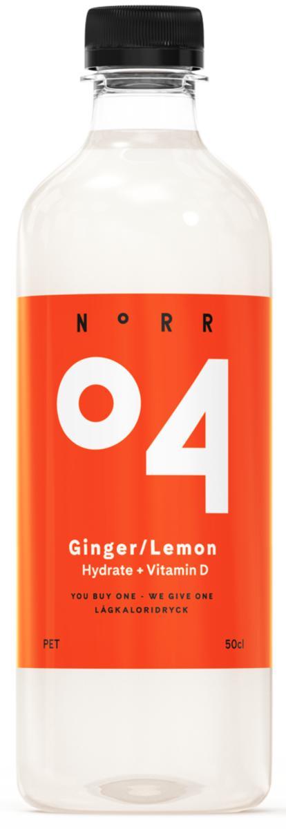 Vitamin D NoRR - NORR 04 GINGER/LEMON 50CL X 12