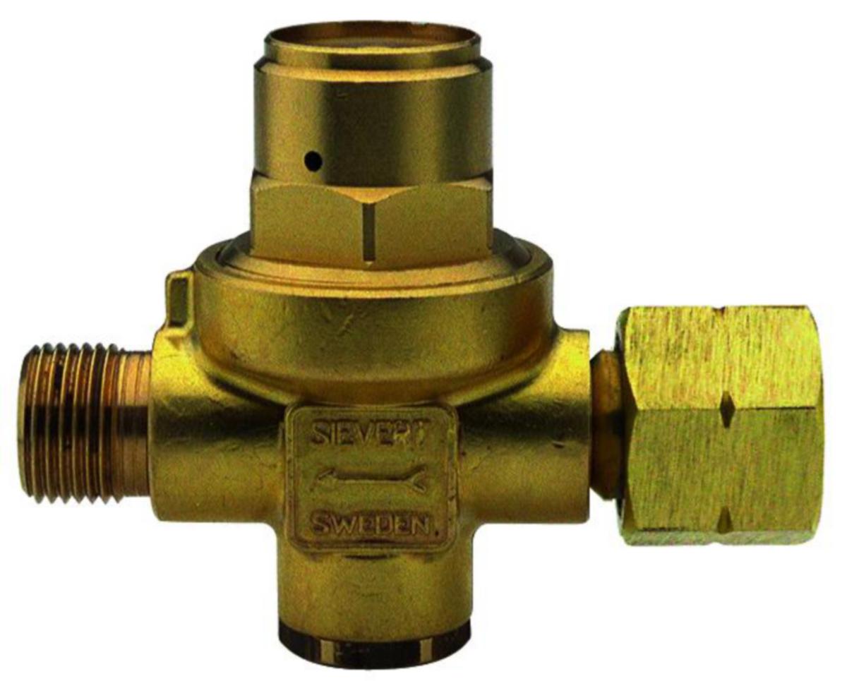 Regulator Sievert m fast tryck - REGULATOR SIEVERT 309122 R3/8"V 2BAR