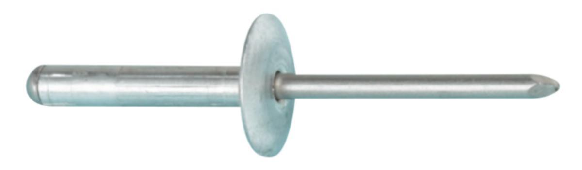 Multigripnit AVEX® "stort huvud", aluminium - BLINDNIT EJOT AVEX 4.8X24.8 AL/ST STOR SKALLE (250 ST)
