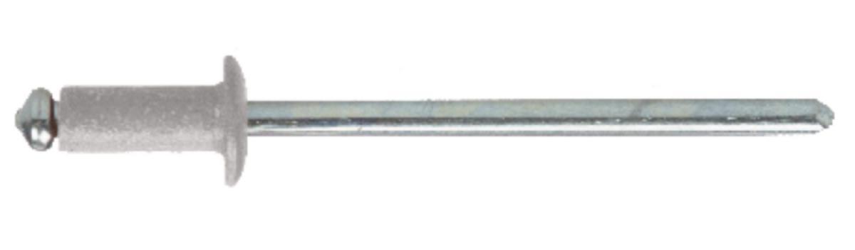 Blindnit standard färgad, aluminium - BLINDNIT VIT RAL 9010 3.2X10 AL/ST 1000/FP
