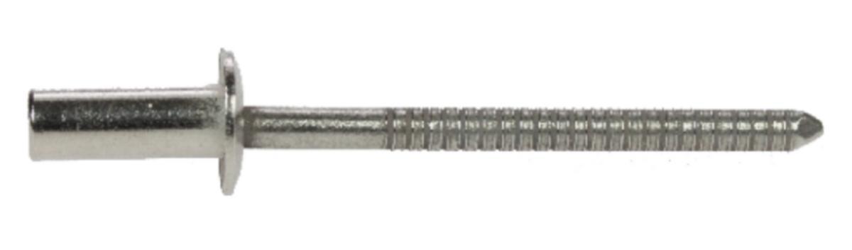 Blindnit trycktät, rostfritt stål - TRYCKTÄT BLINDNIT 4.8X12 RFR SR 41SS-4812SS (500 ST)
