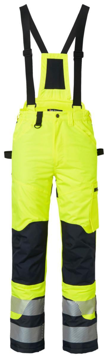 Hantverksbyxa varsel vinter Top Swede 121 - VINTERBYXA TOPSWEDE 121 GUL VARSEL KLASS 2 STL S