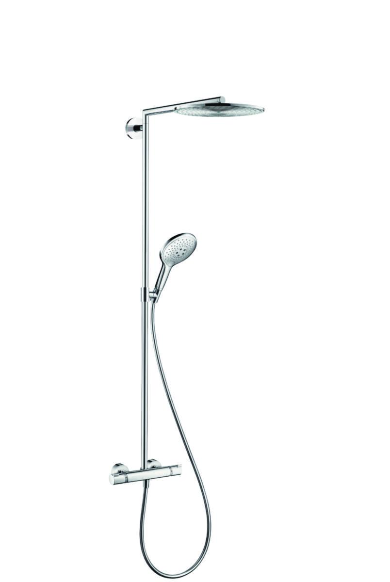 Takduschset Raindance Select Showerpipe 300, Hansgrohe - HG RAINDANCE 300 SELECT SHOWERPIPE, KROM